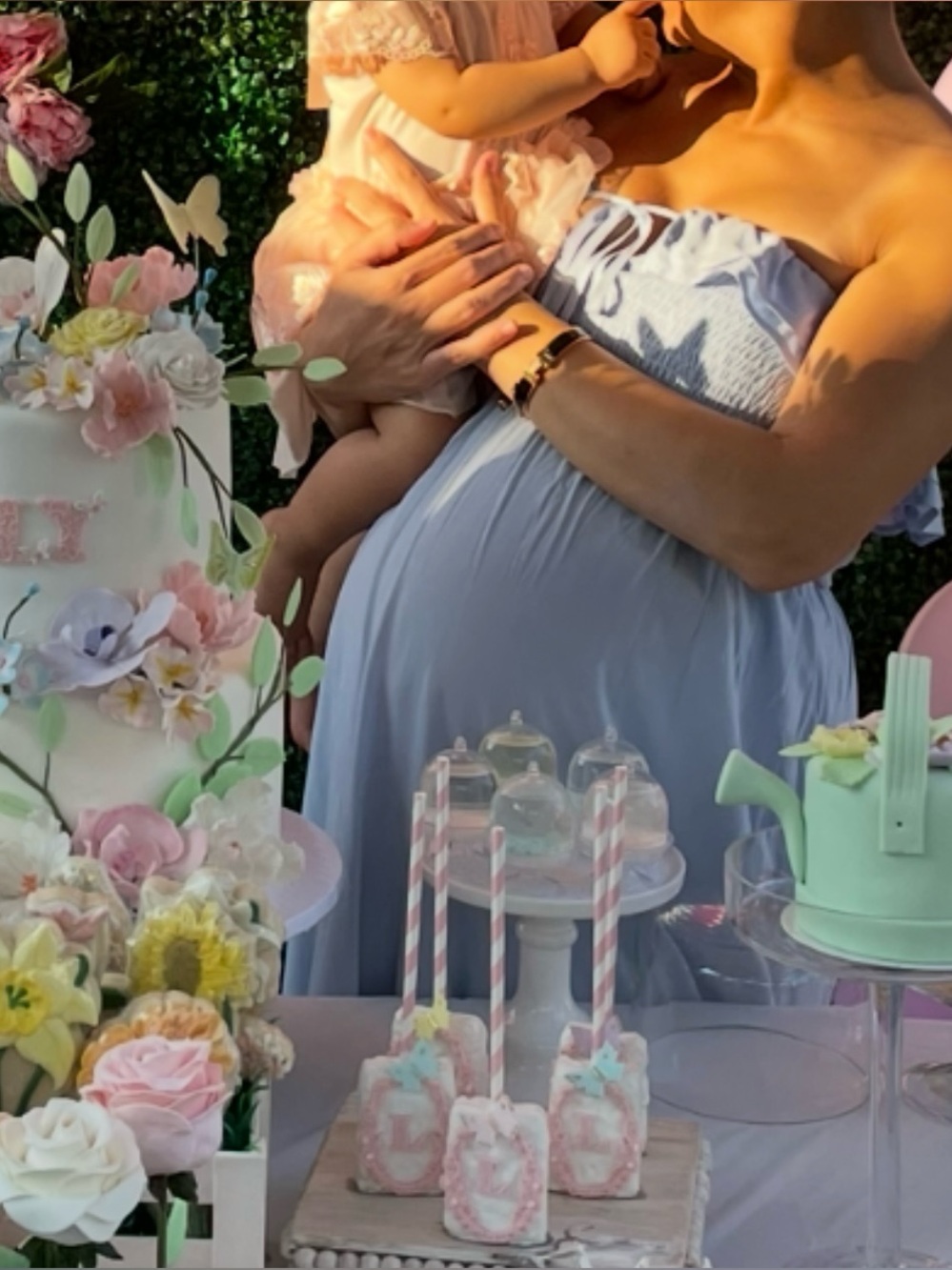 Blue Maternity/Summer Dress - Picture 10 of 10